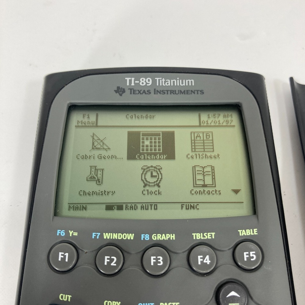 Texas Instruments TI-89 Titanium Graphing Calculator With Cover Tested - Picture 2 of 6